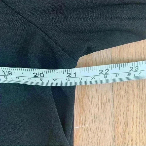 IC by Connie K Contrast Slit Sleeve Key Hole Back Blouse Flowy Stretchy Large - Picture 11 of 12